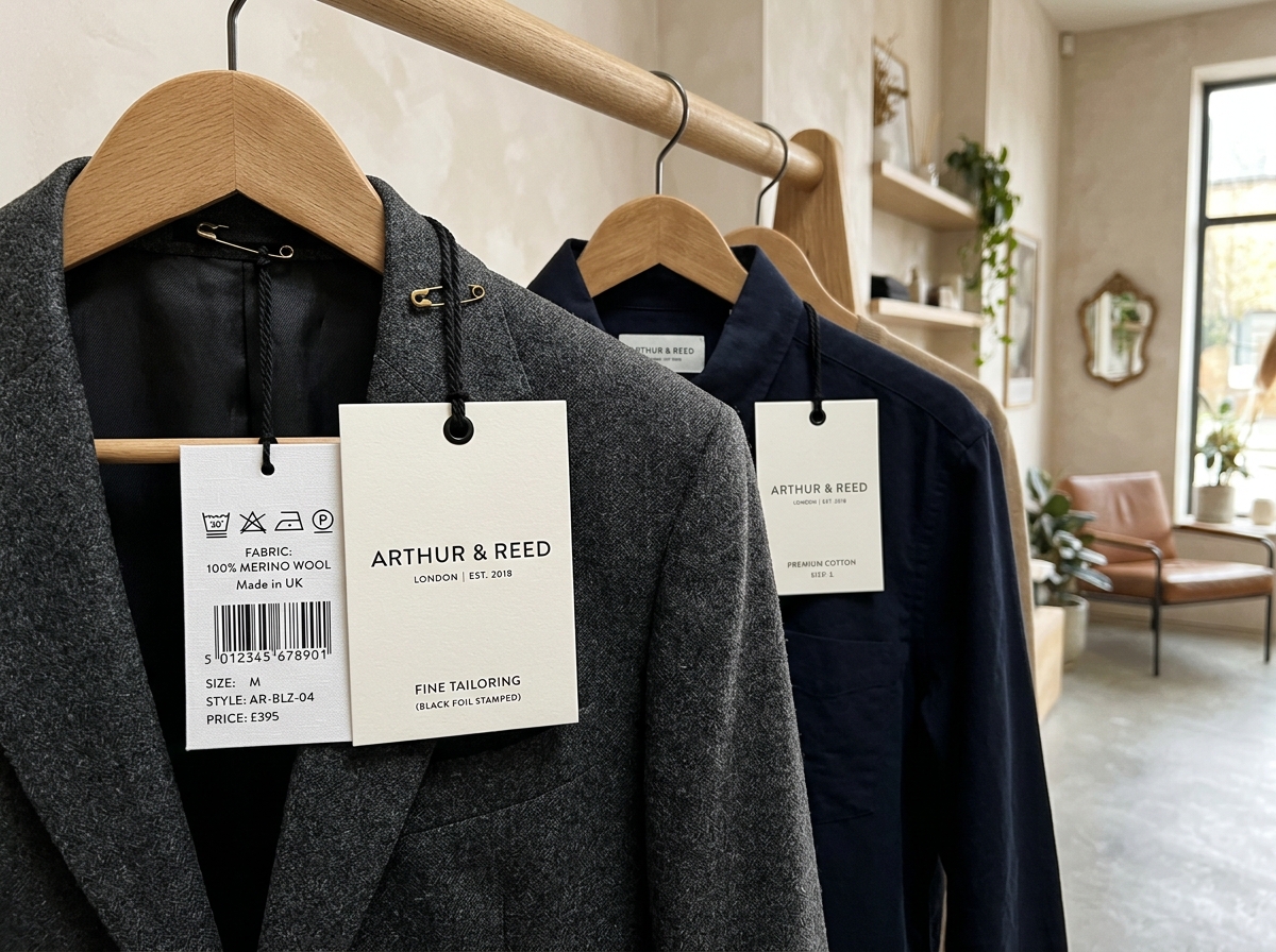 Folded Booklet Hang Tags