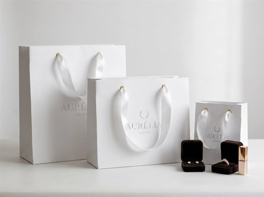 Ribbon Handle Bags — QPack UK