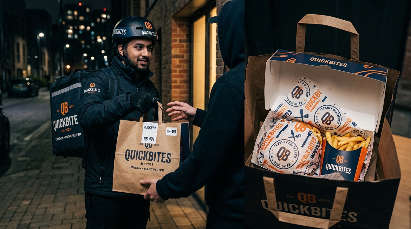 Food Delivery & Takeaway Wrap