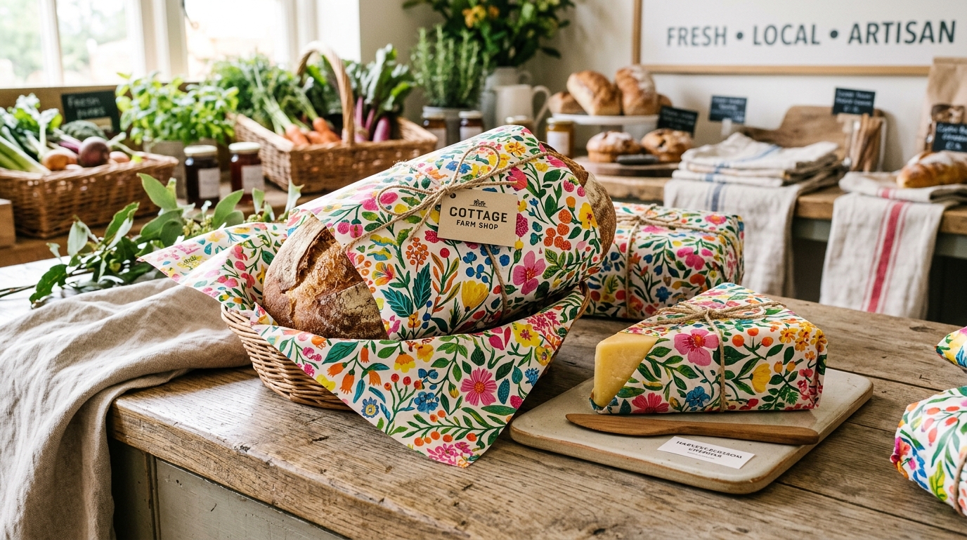 Full Colour Printed Deli Wrap