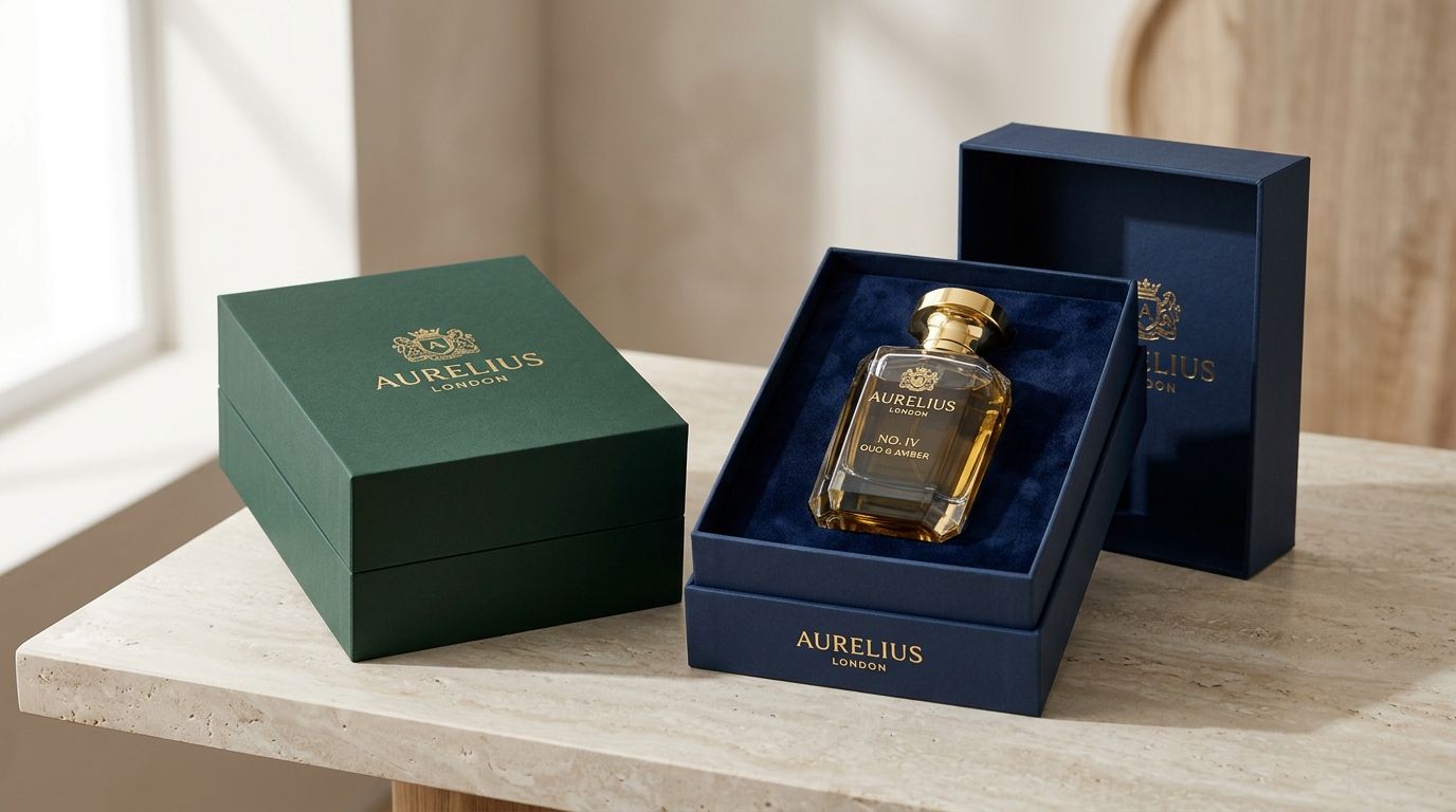 Rigid Presentation Boxes with Inserts packaging example