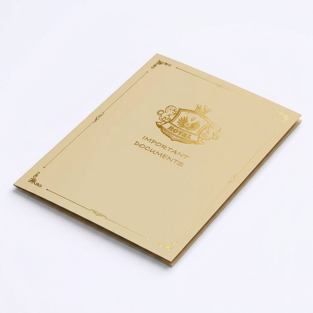 custom printed office files