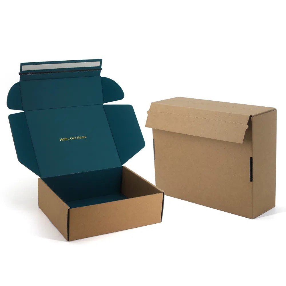 Custom Attractive Kraft Corrugated Packaging Mailer Box - Image 2