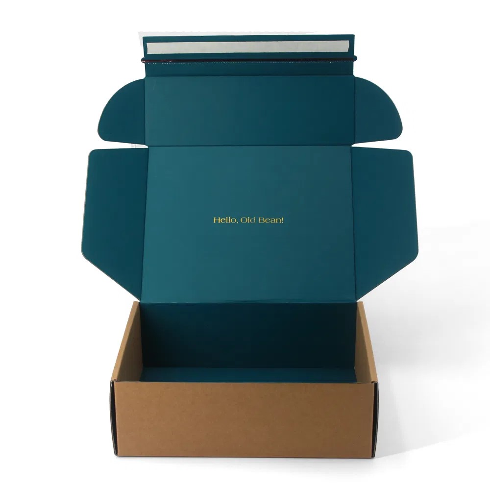 Custom Attractive Kraft Corrugated Packaging Mailer Box - Image 3