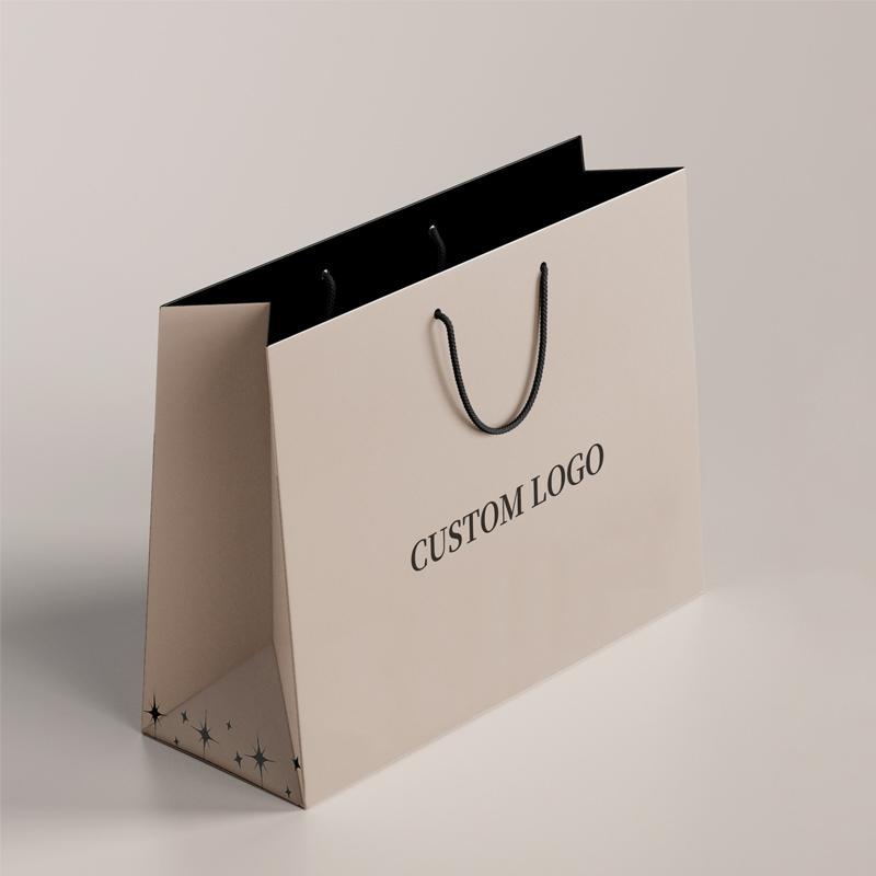 Custom Paper Bags With Logo UK | Branded Kraft & Luxury Paper Bags