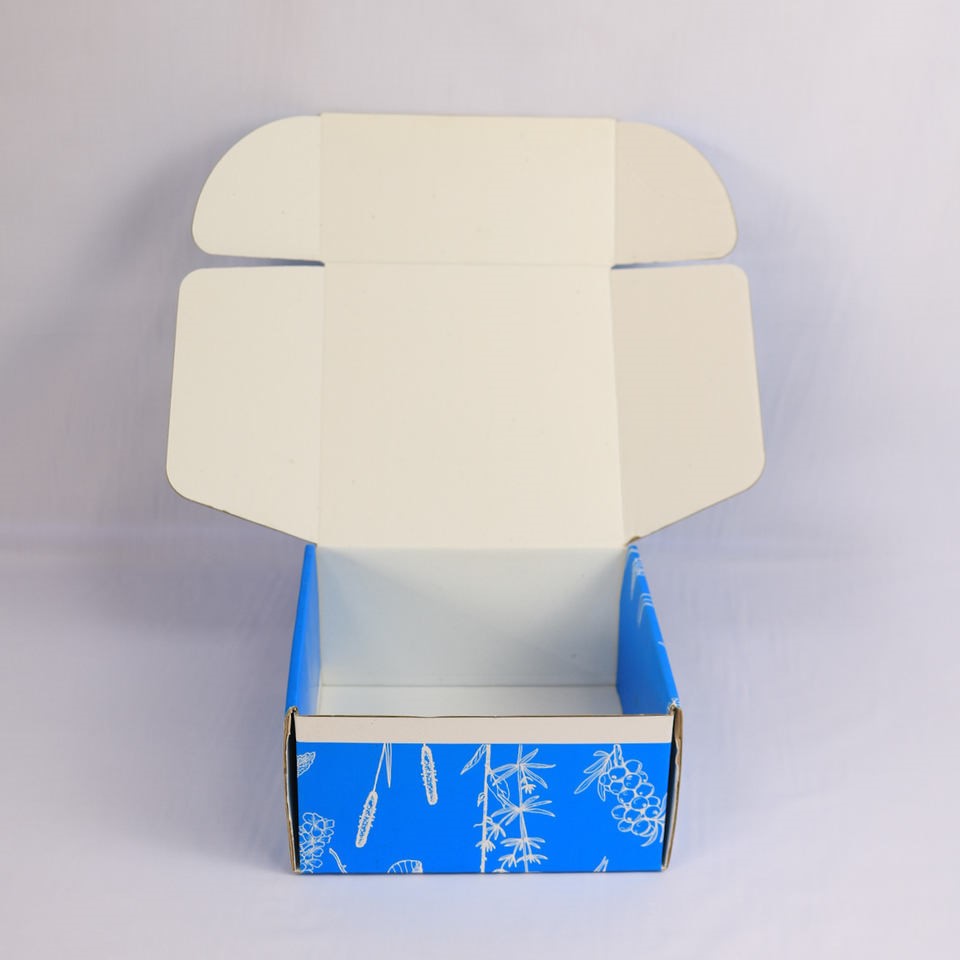 Custom Printed Corrugated Gift Mailer Packaging Boxes with Logo