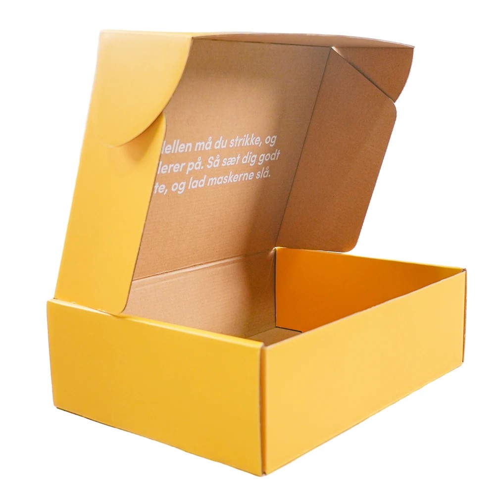 Custom Printed Corrugated Mailer Boxes