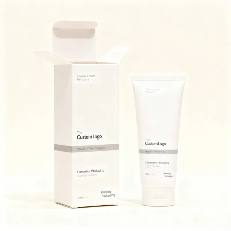 Custom Printed Eco-Friendly Skincare Set Boxes for Facial Cleanser Packaging - Image 4