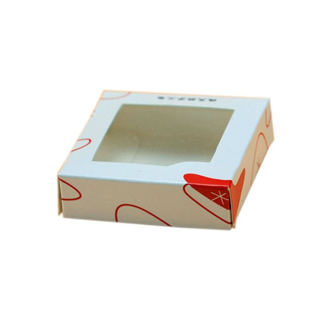 Eco-Friendly Custom Printed Soap Boxes with Clear PVC Window