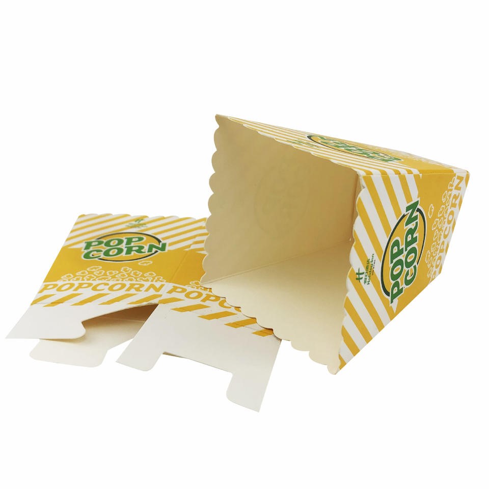 Custom Printed Foldable Popcorn Boxes - Image 3