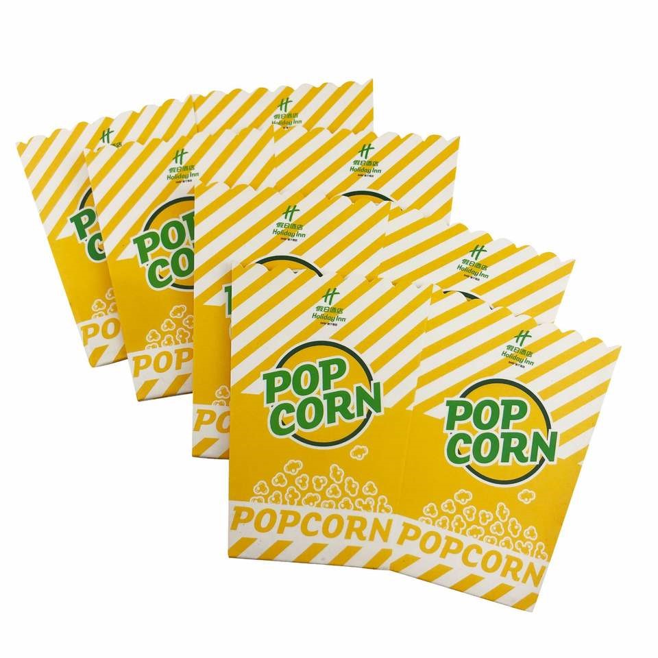 Custom Printed Foldable Popcorn Boxes - Image 4