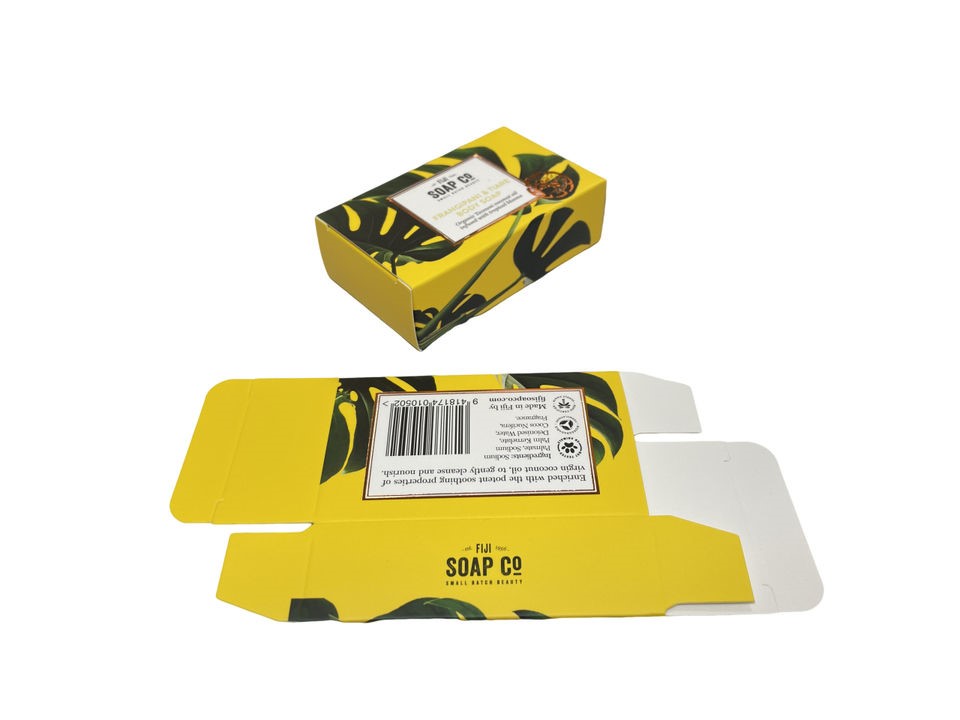 Custom Printed Folding Tuck End Soap Boxes for Skincare Packaging - Image 4