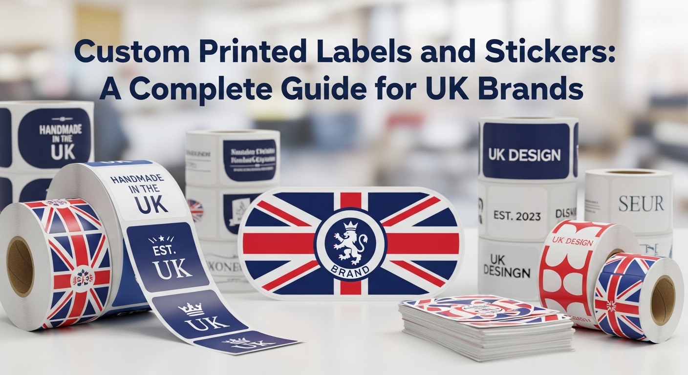Custom Printed Labels and Stickers: A Complete Guide for UK Brands