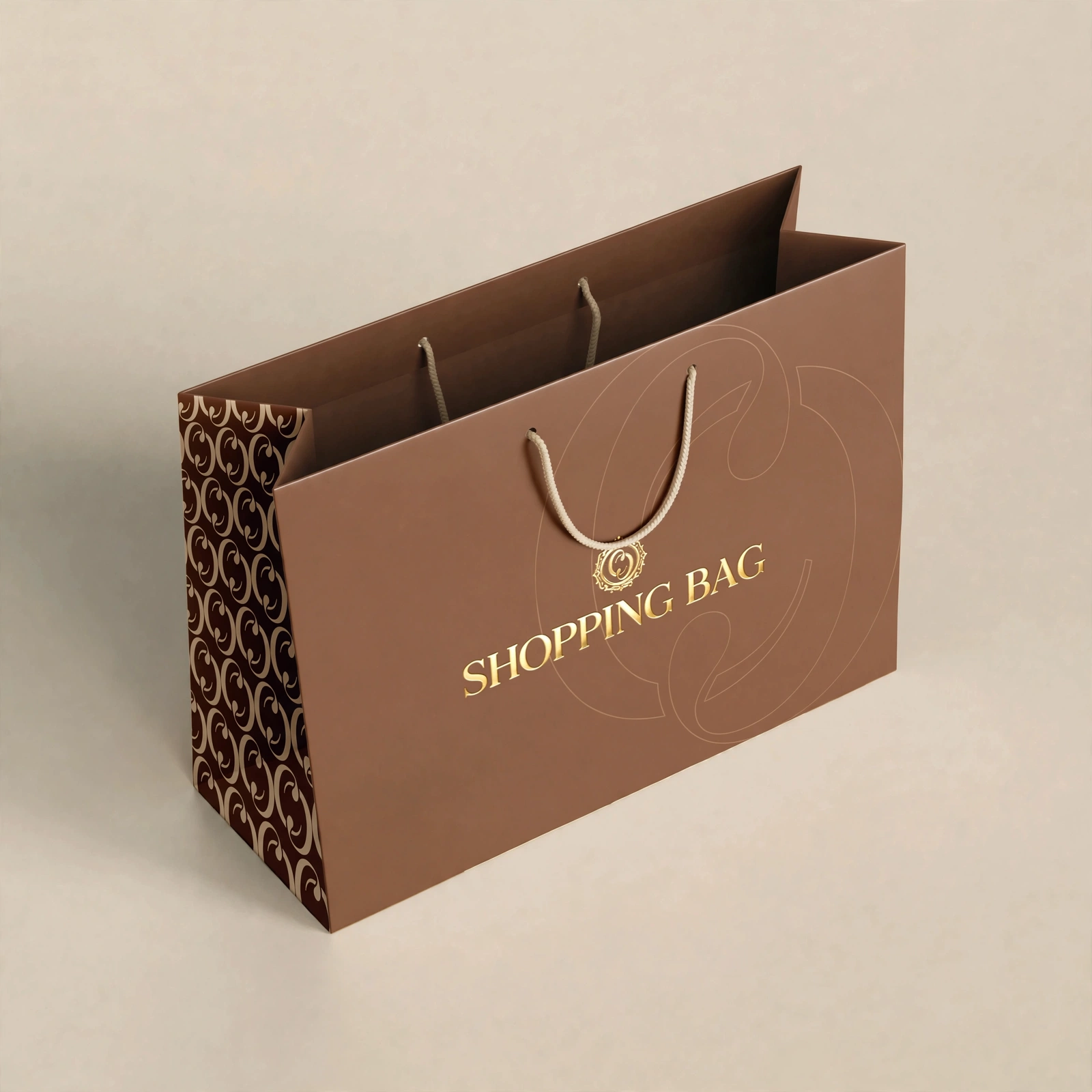 Custom Printed Luxury Shopping Bags