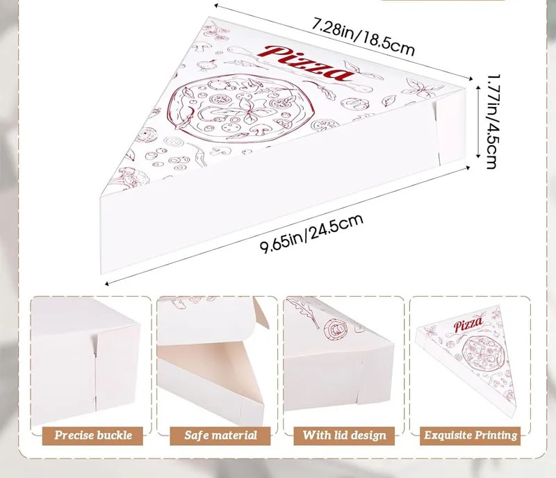 Single Pizza Slice Box