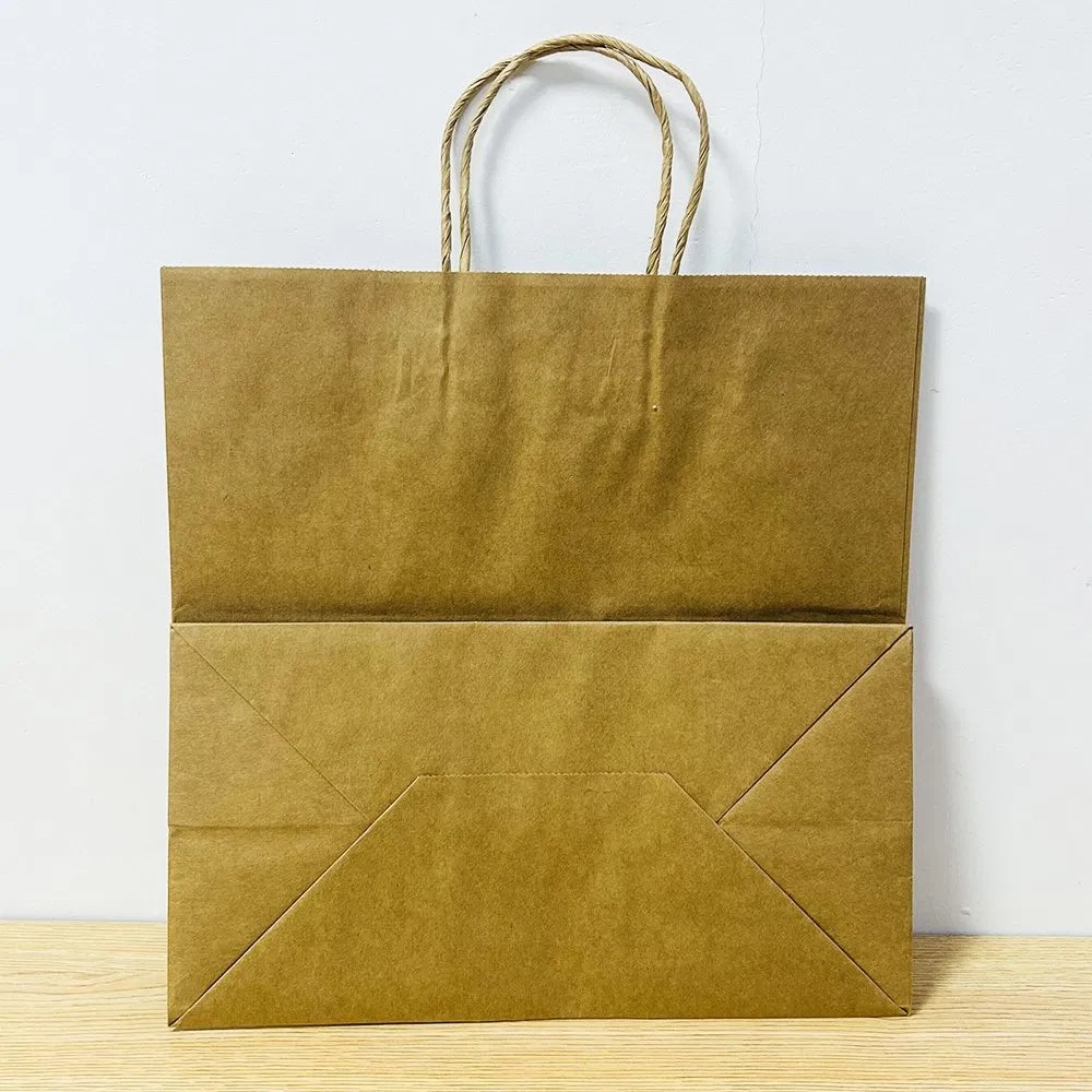 Custom Shopping Paper Bag with Handle - Image 4