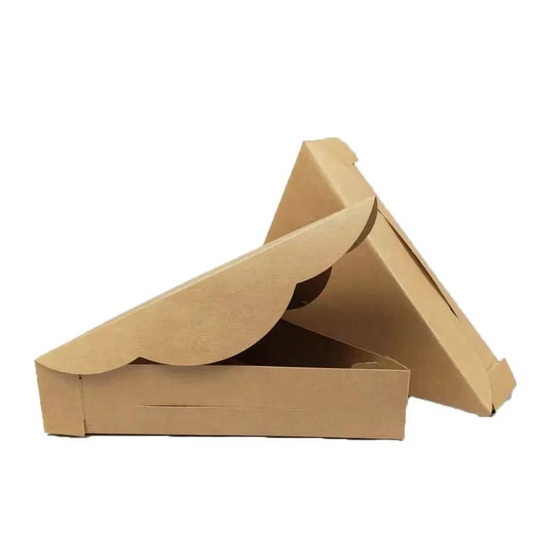 Kraft Paper Pizza Slices Packaging Boxes - Image 3