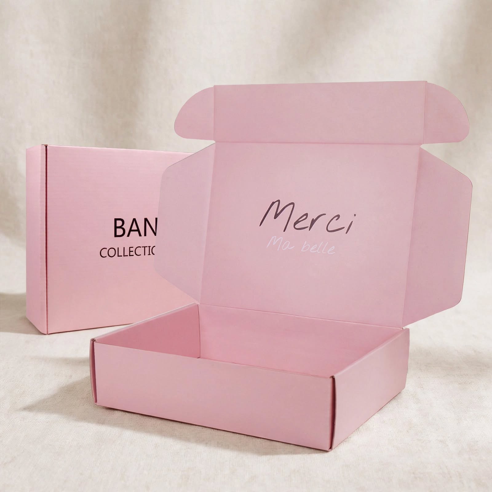 Luxury Pink Cardboard Mailer Boxes UK