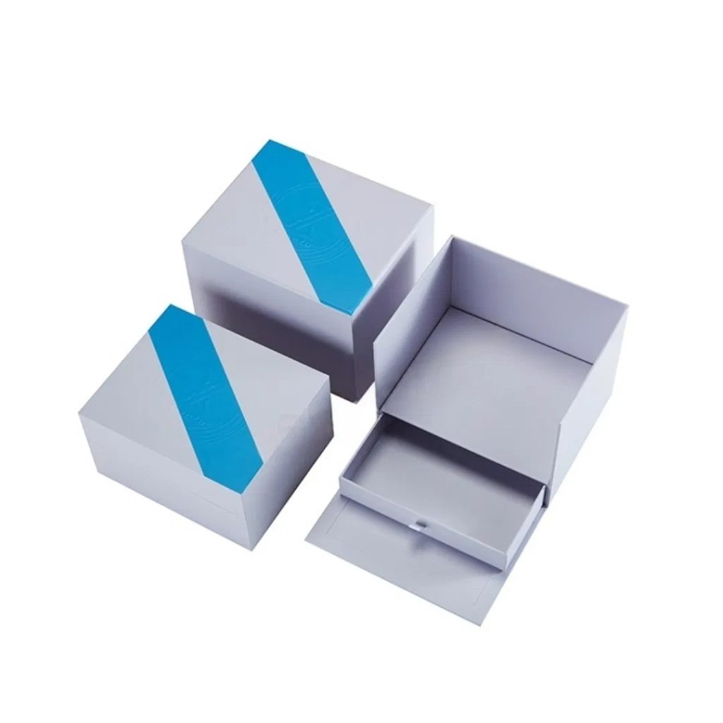 Luxury White Cardboard Paper Box - Image 2