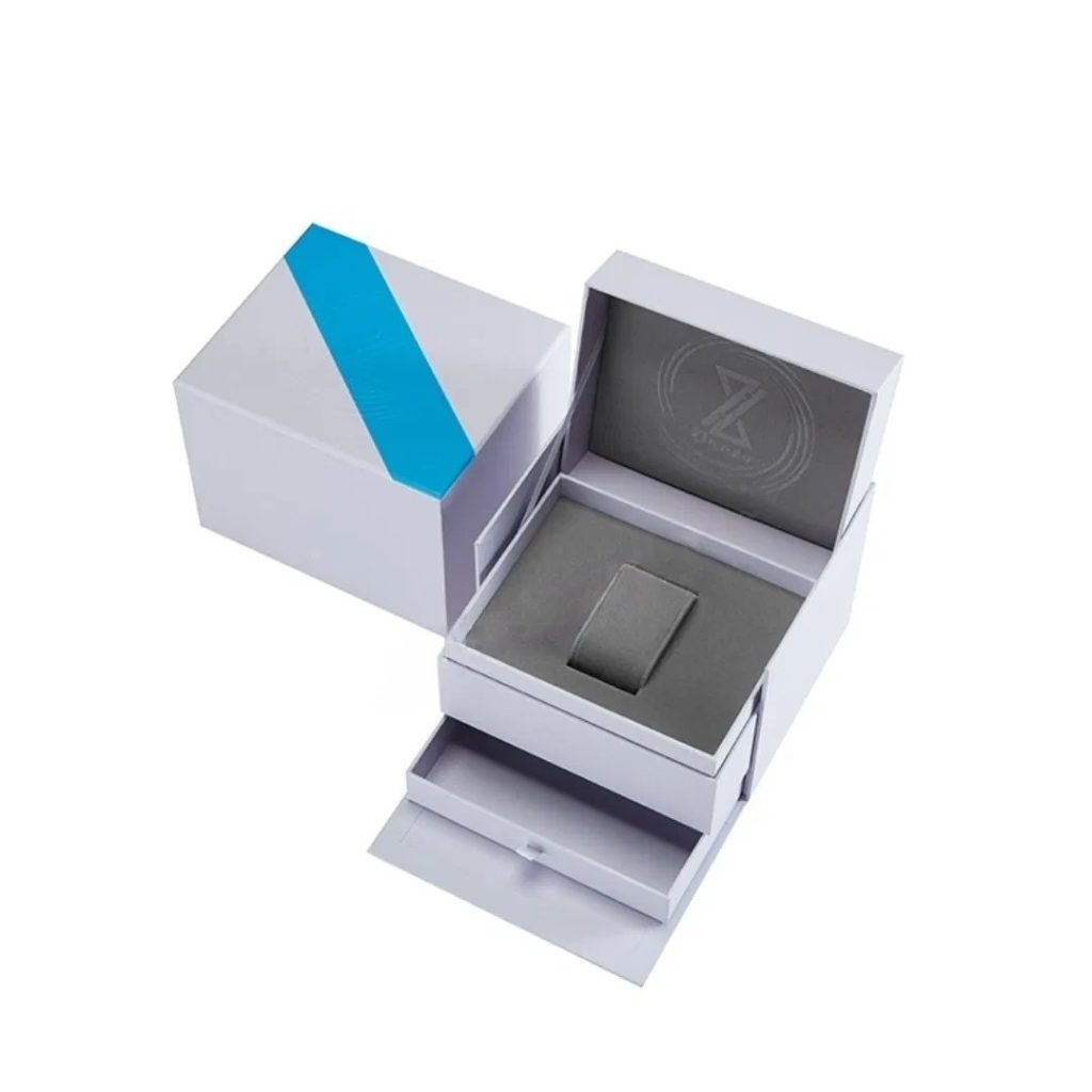 Luxury White Cardboard Paper Box - Image 3