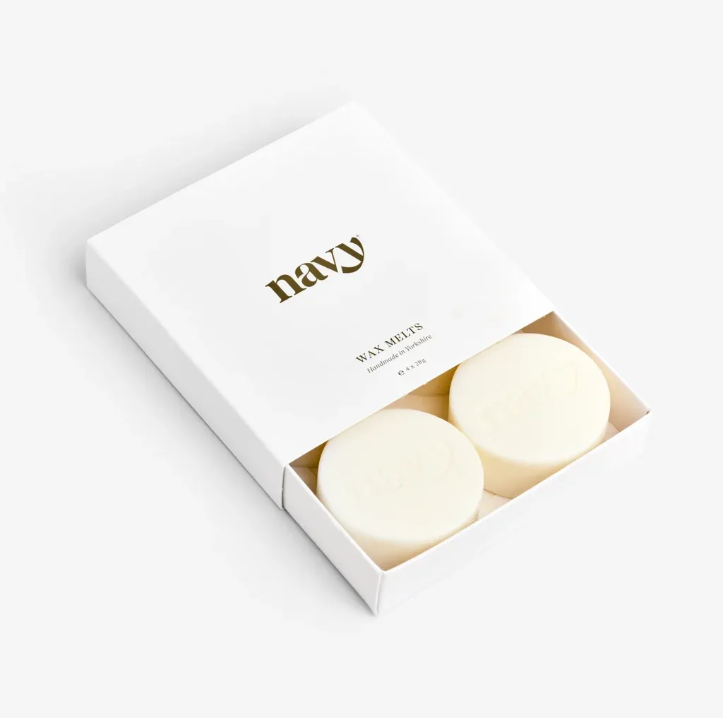 Custom printed wax melt snap bar packaging with display window