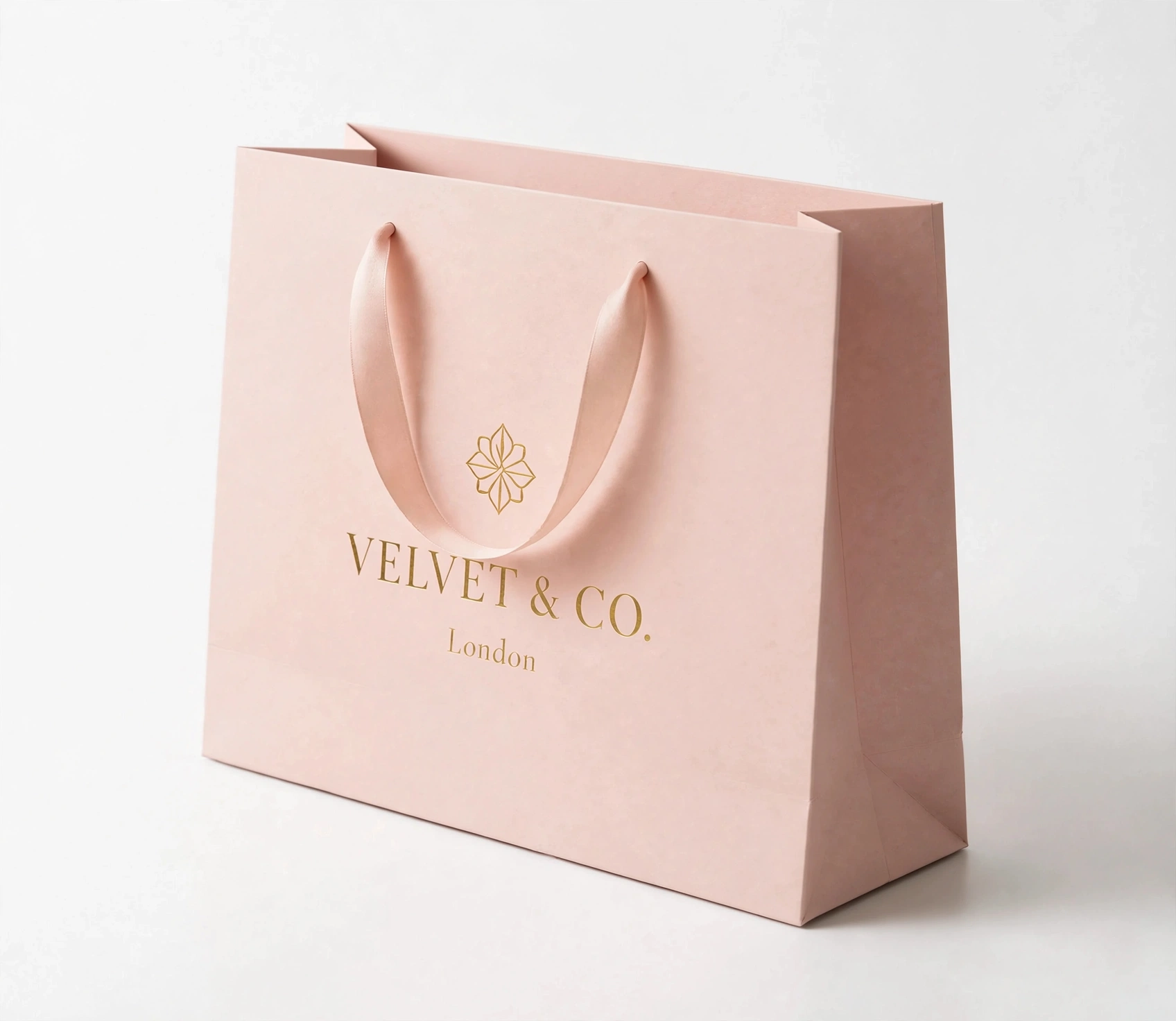 Custom Printed Boutique Paper Bags with Handles - Image 3