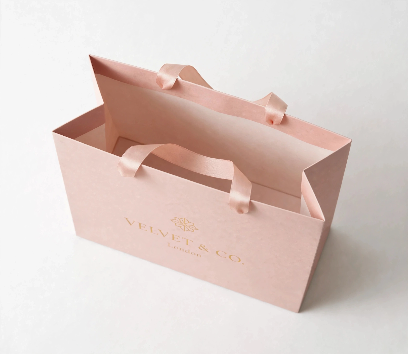 Custom Printed Boutique Paper Bags with Handles - Image 4