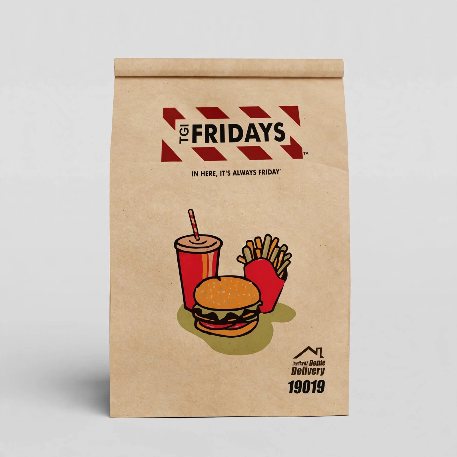Custom Printed Fast Food Paper Bags - Image 3