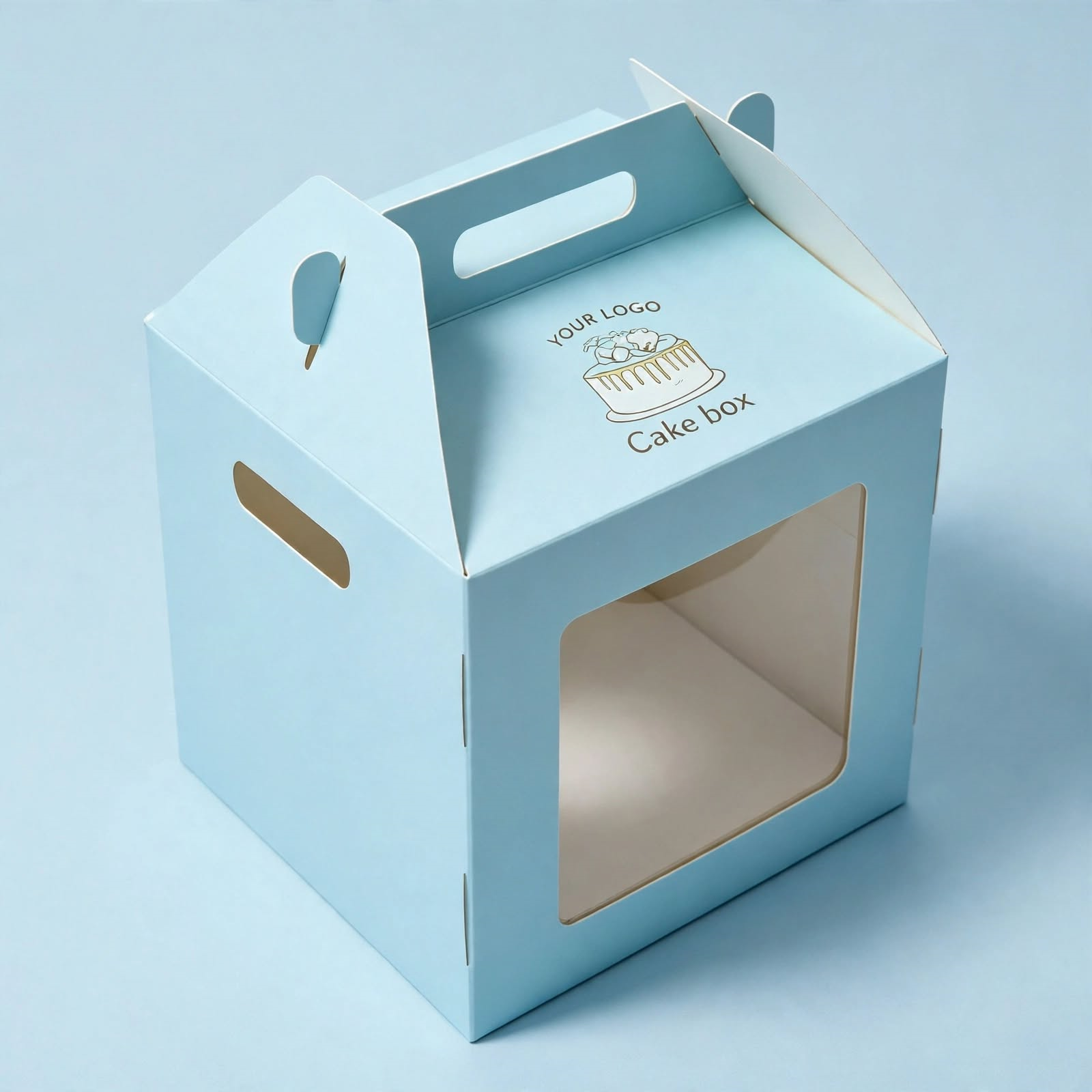 Custom Gable Boxes for Cake Packaging - Image 4