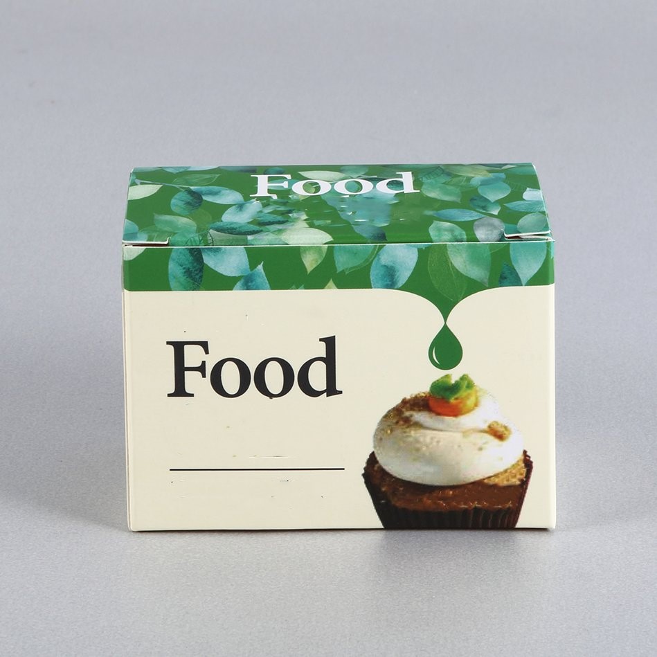 Custom Cardboard Cup Cake Packaging Box