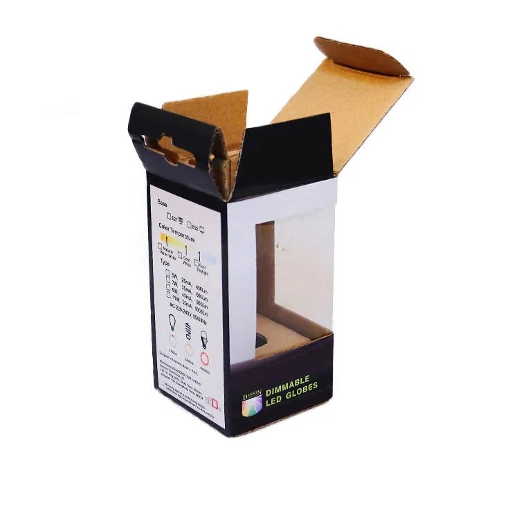 Packaging Handle PVC Window Packaging Box